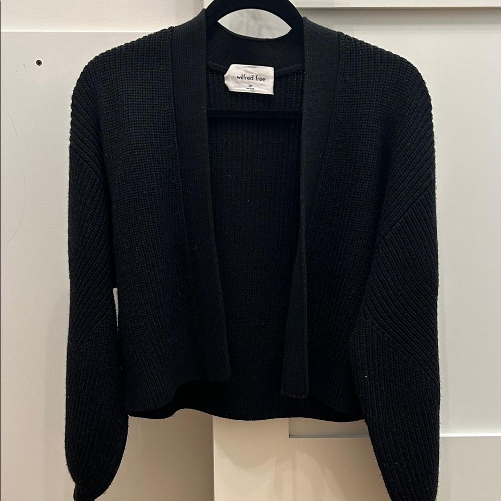 Wilfred Classic Black Cardigan